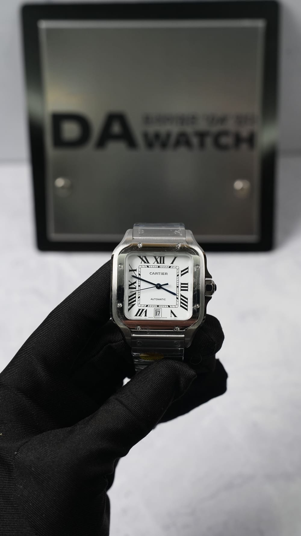 까르띠에 산토스 스틸 라지 40mm
