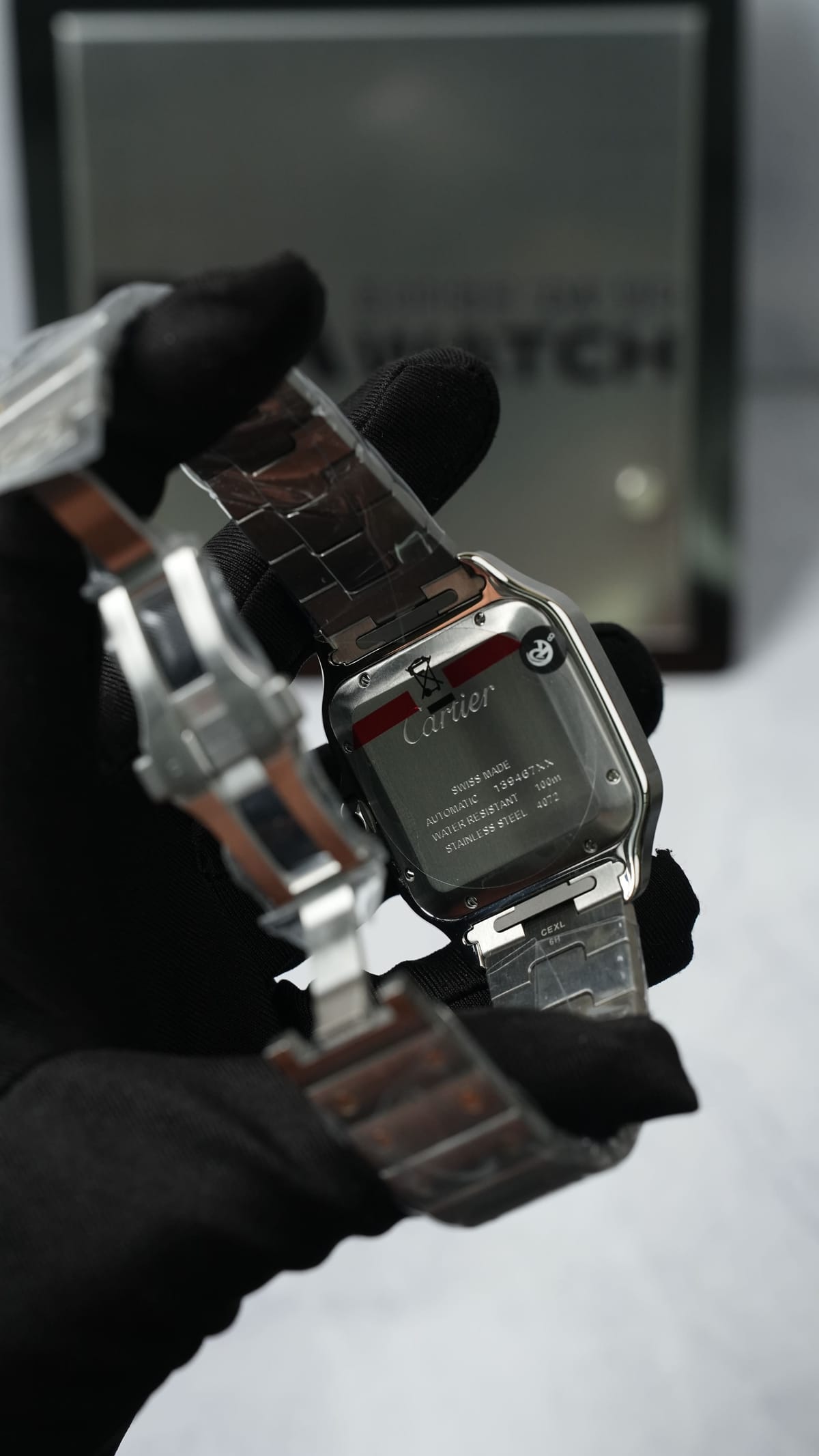 까르띠에 산토스 콤비 40mm 12