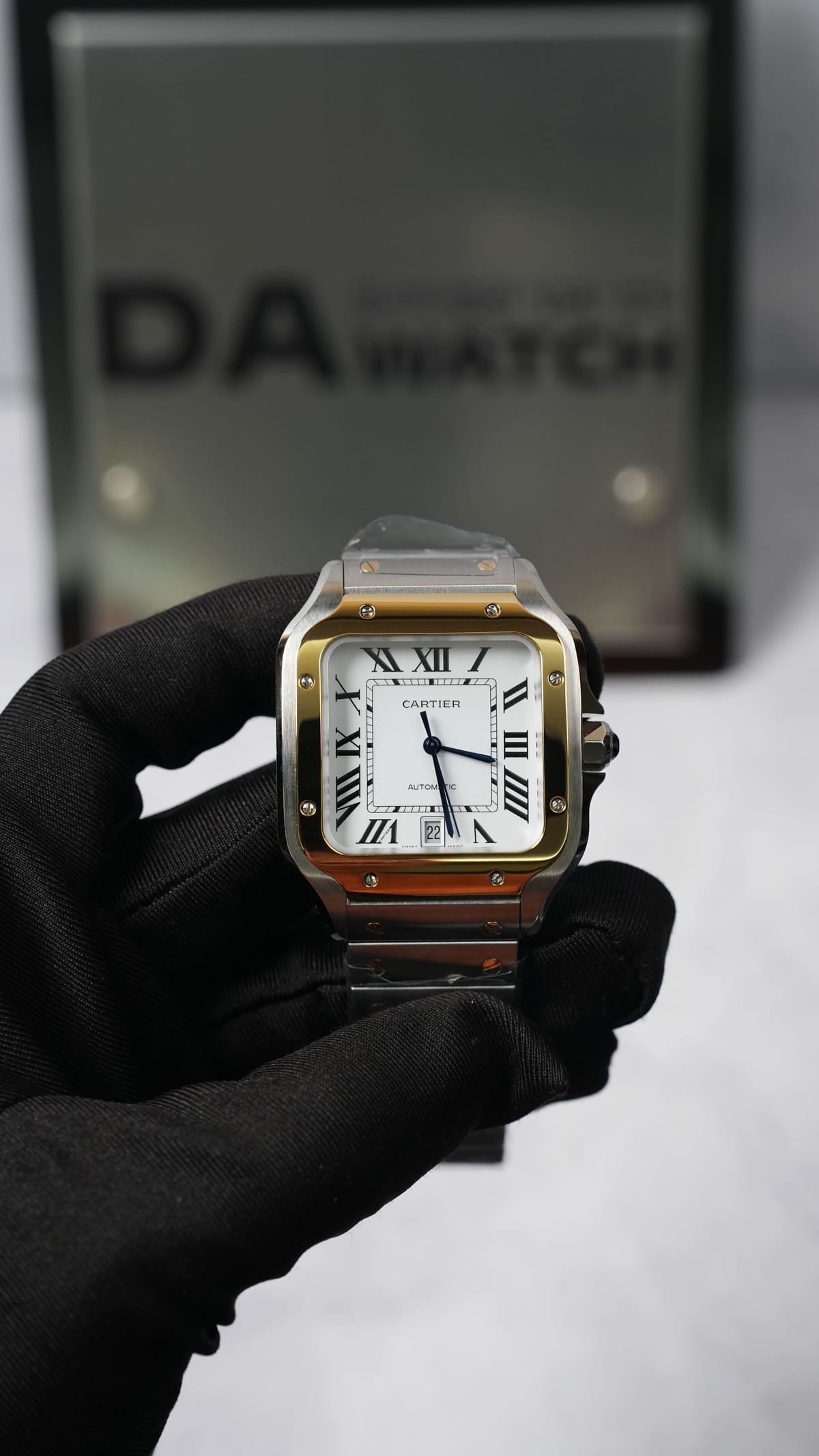 까르띠에 산토스 콤비 40mm 14