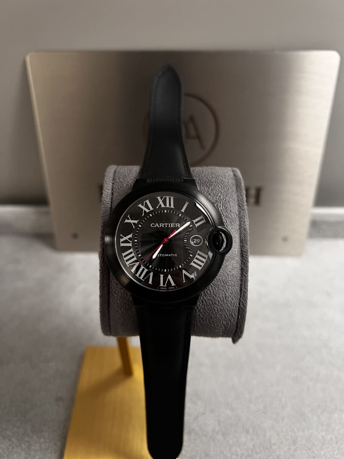 까르띠에 발롱블루 블랙 42mm 3