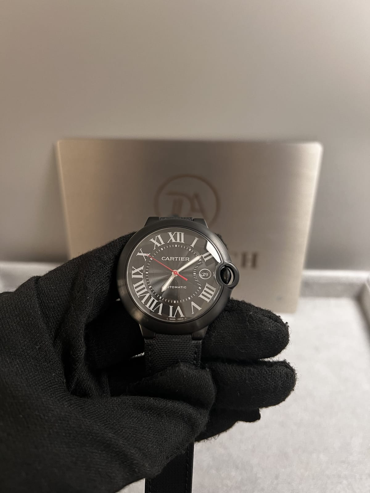 까르띠에 발롱블루 블랙 42mm 5