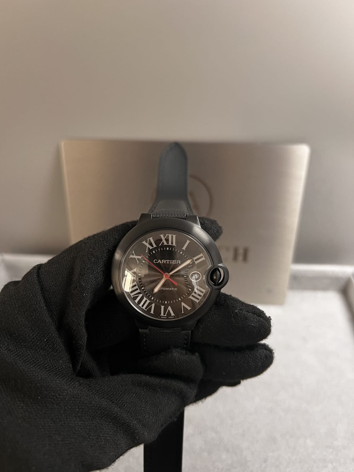 까르띠에 발롱블루 블랙 42mm 6