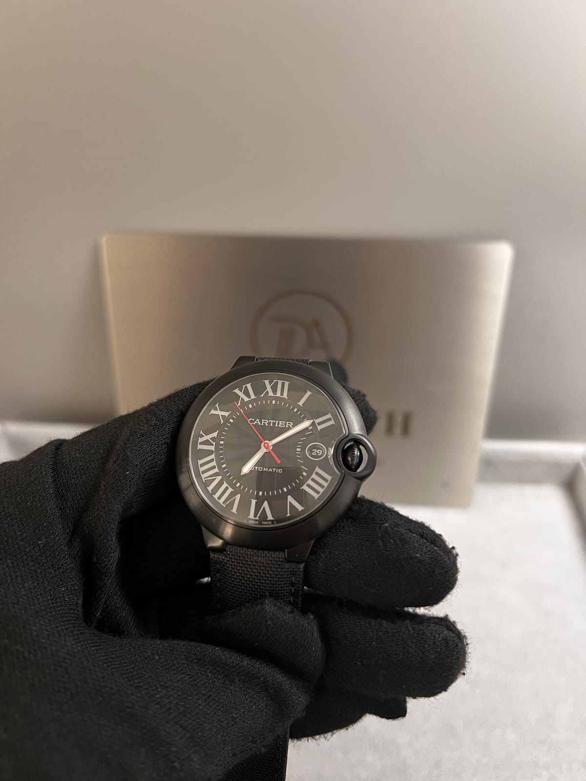 까르띠에 발롱블루 블랙 42mm 7