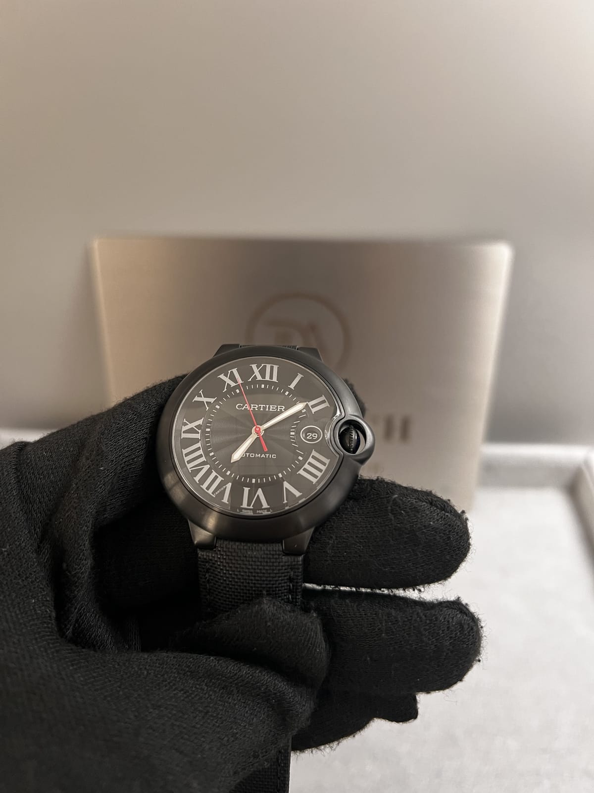 까르띠에 발롱블루 블랙 42mm 8