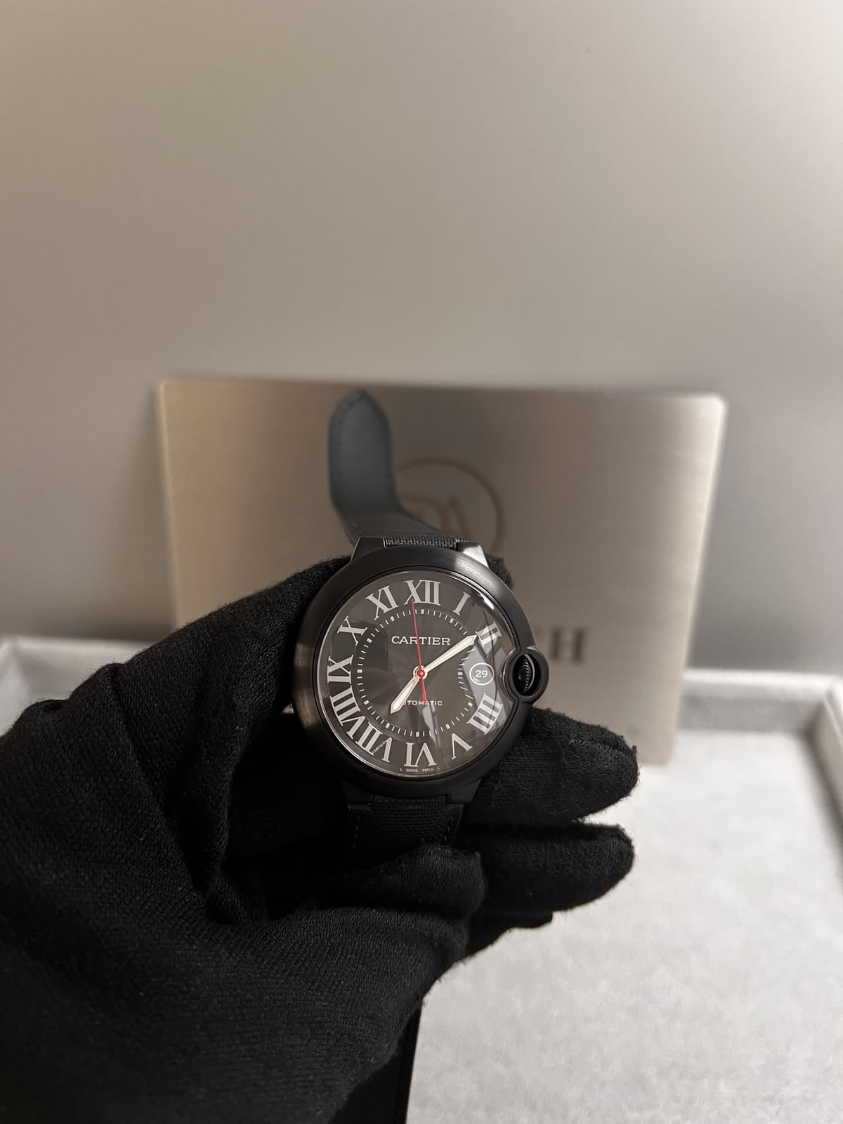 까르띠에 발롱블루 블랙 42mm 9