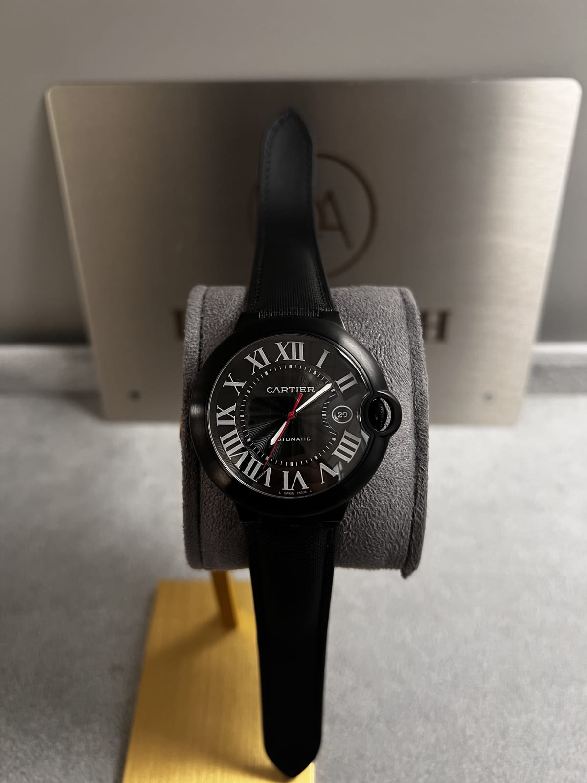 까르띠에 발롱블루 블랙 42mm 21