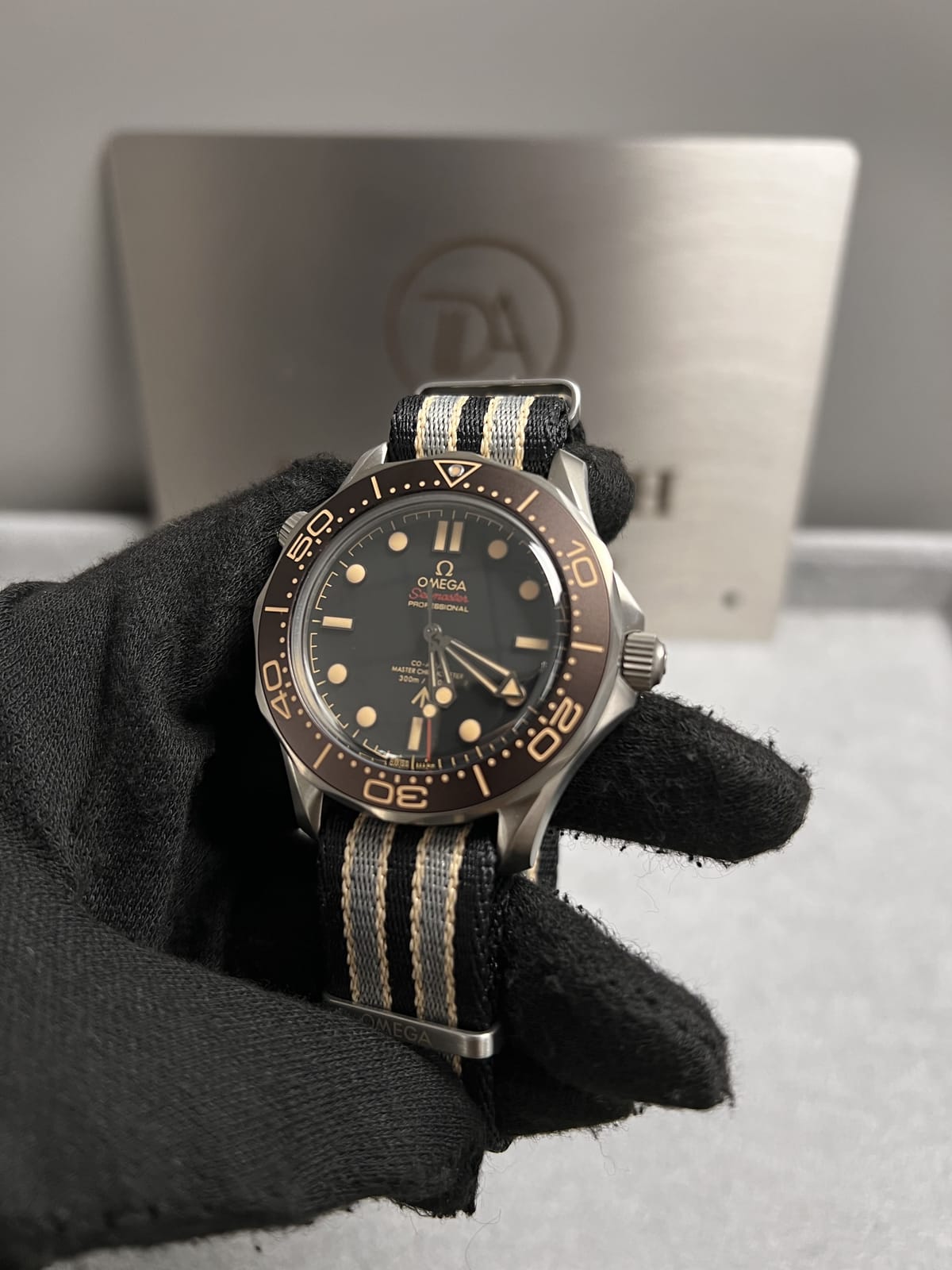 오메가 씨마스터 다이버 300 초코 나토 스트랩  42mm 7