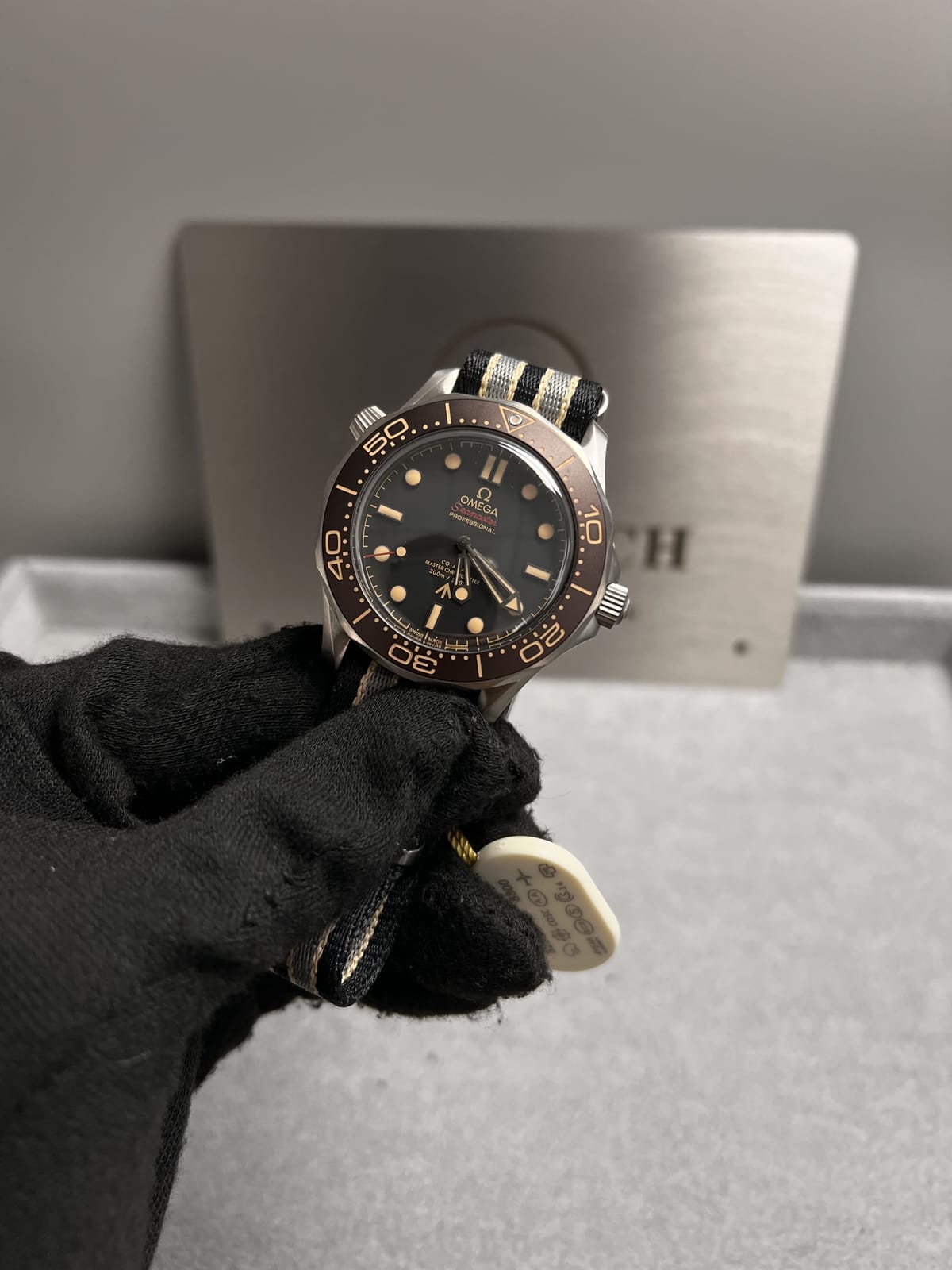 오메가 씨마스터 다이버 300 초코 나토 스트랩  42mm 11