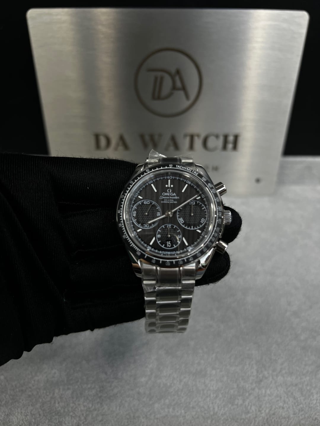 오메가 스피드 마스터 스틸 블랙 40mm 5