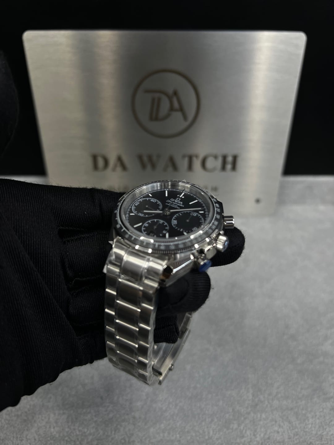 오메가 스피드 마스터 스틸 블랙 40mm 10