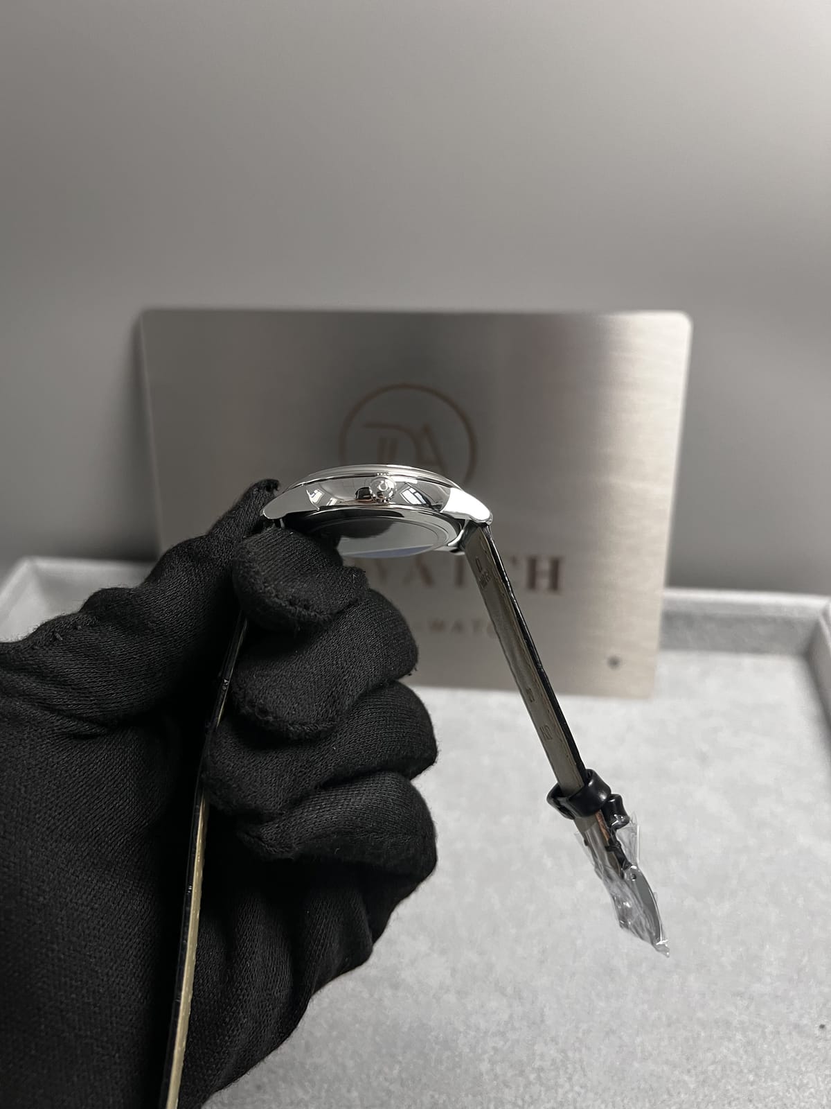 오메가 드 빌 프레스티지 실버다이얼 40mm 13