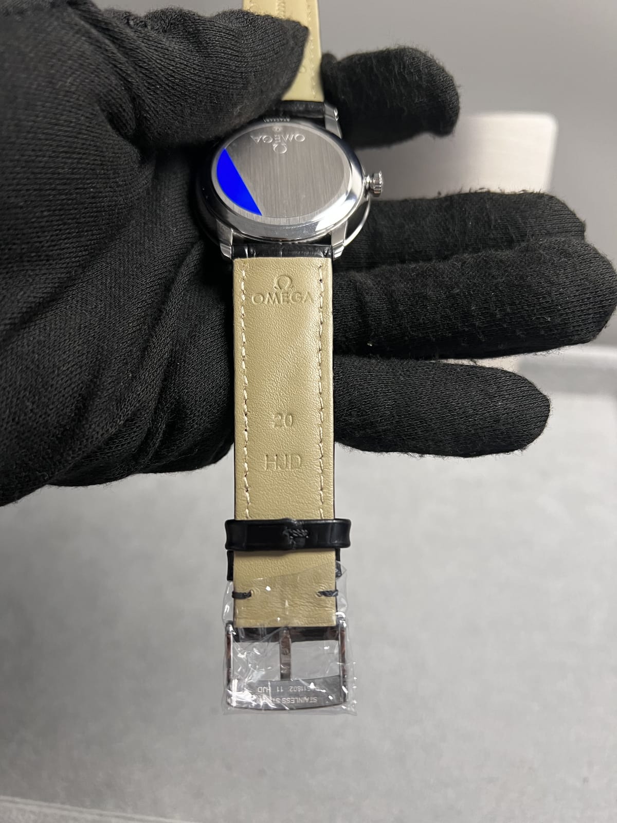 오메가 드 빌 프레스티지 실버다이얼 40mm 16