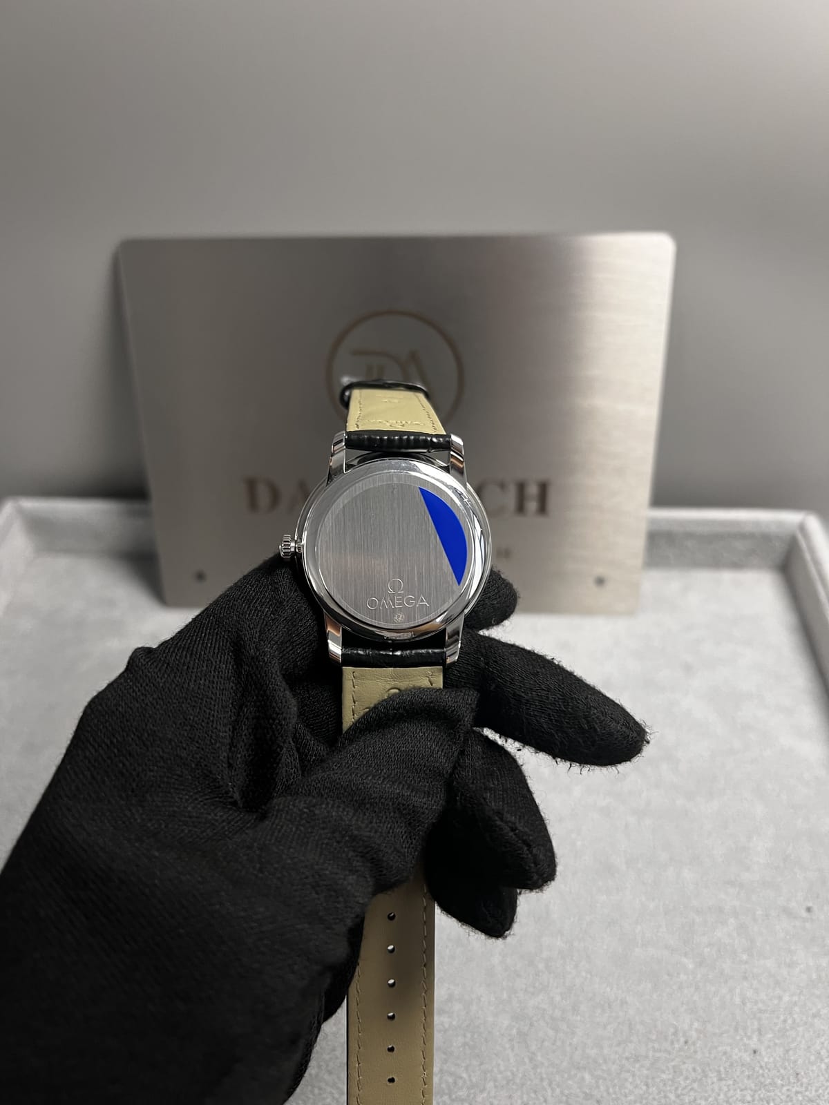 오메가 드 빌 프레스티지 실버다이얼 40mm 17