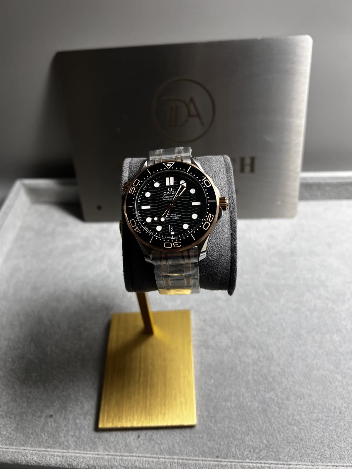 오메가 씨마스터 다이버 300 로즈골드 콤비 42mm 4
