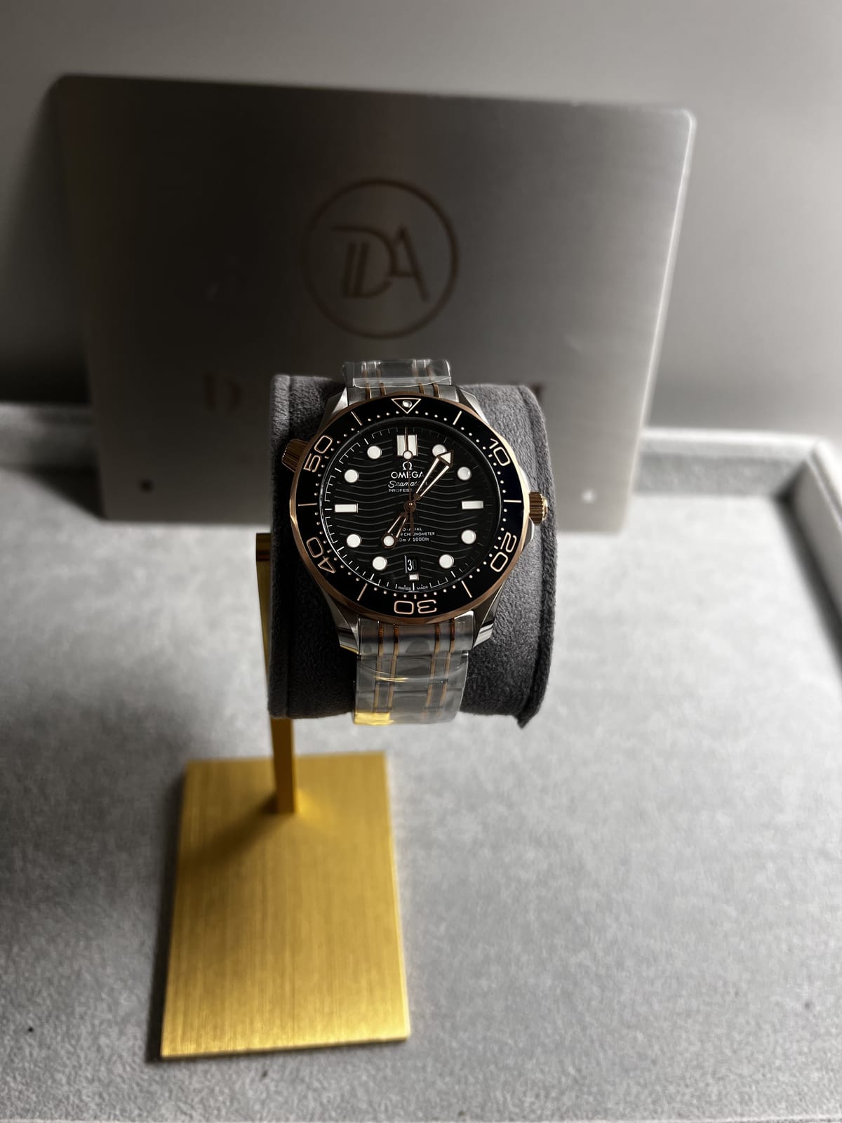 오메가 씨마스터 다이버 300 로즈골드 콤비 42mm 5