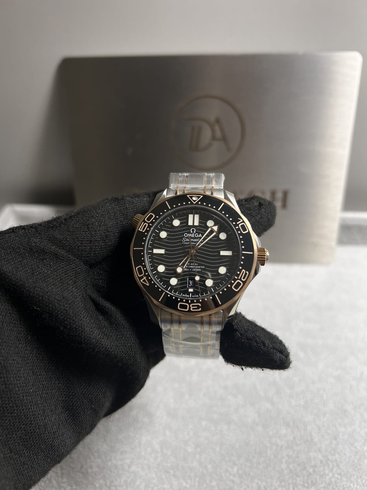 오메가 씨마스터 다이버 300 로즈골드 콤비 42mm 6
