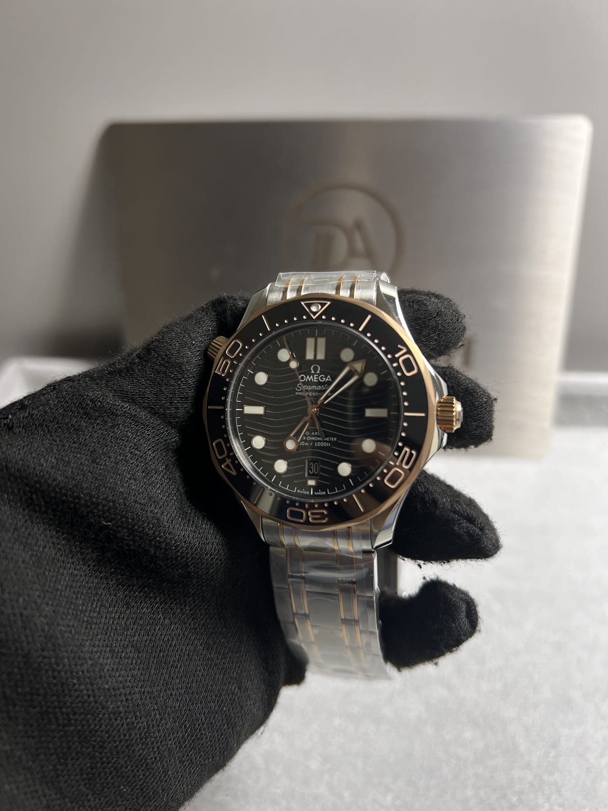 오메가 씨마스터 다이버 300 로즈골드 콤비 42mm 7
