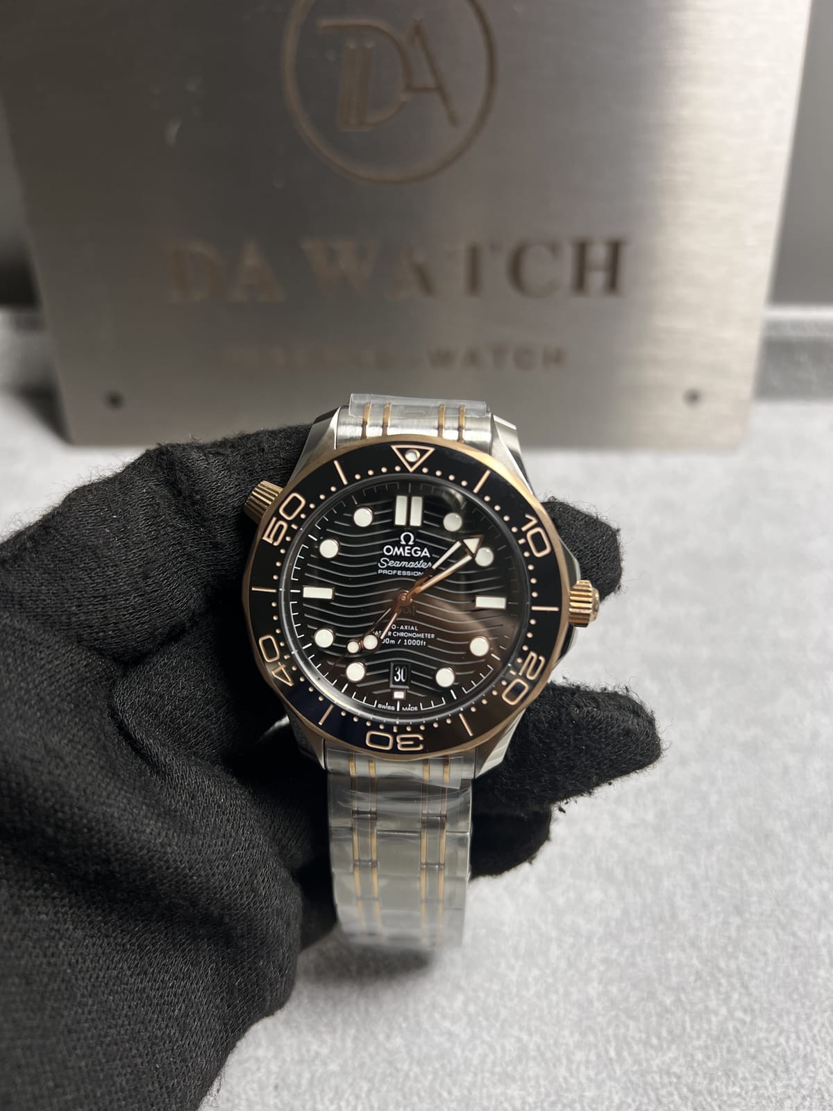 오메가 씨마스터 다이버 300 로즈골드 콤비 42mm 8