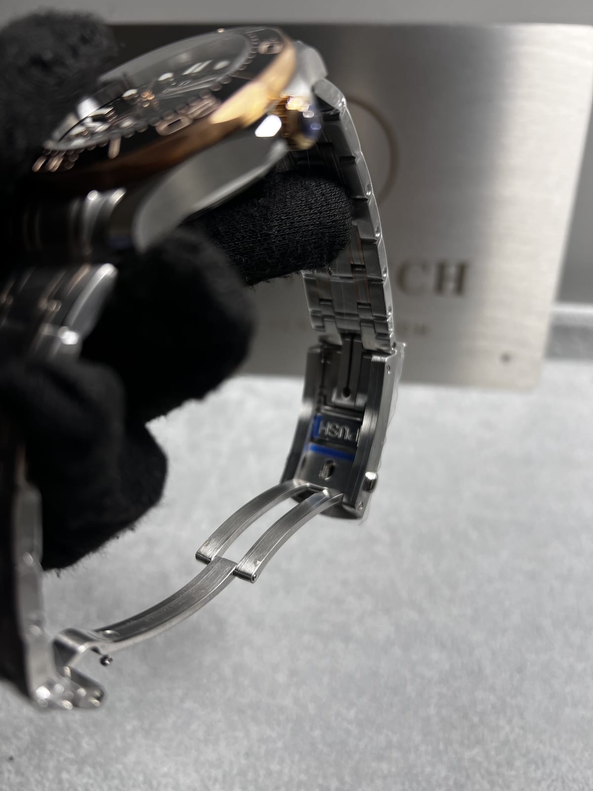 오메가 씨마스터 다이버 300 로즈골드 콤비 42mm 18