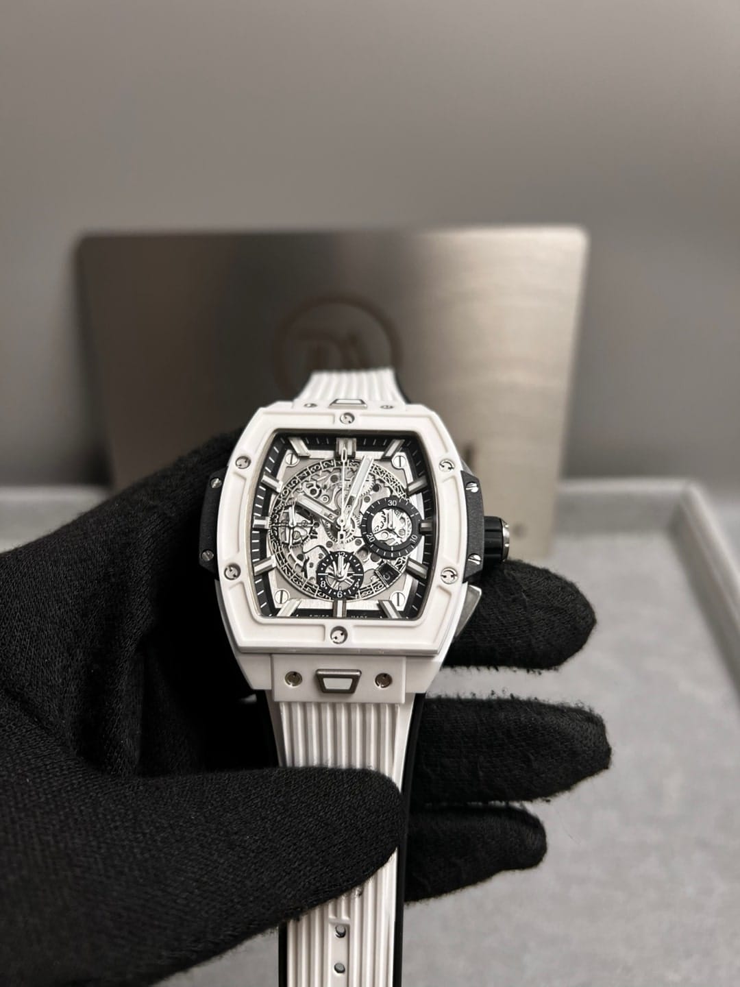 위블로 스피릿 오브 빅뱅 화이트 42mm 5