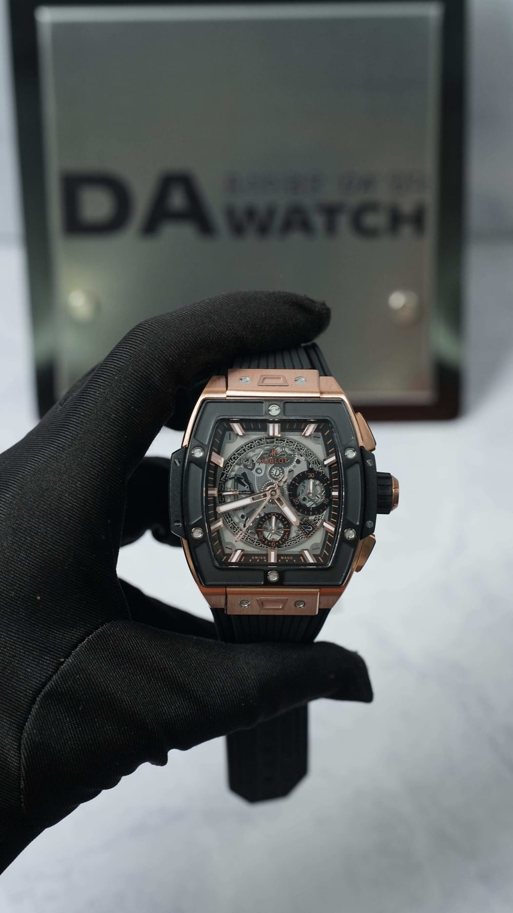 위블로 스피릿 오브 빅뱅 금통 블랙 42mm