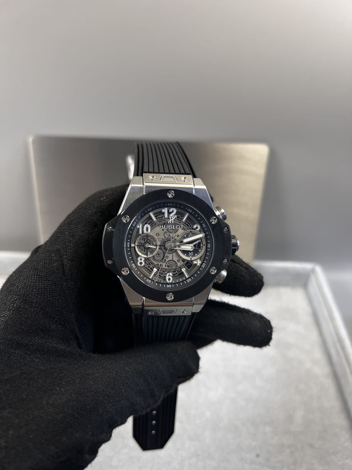 위블로 빅뱅 유니코 블랙 베젤 44mm 6