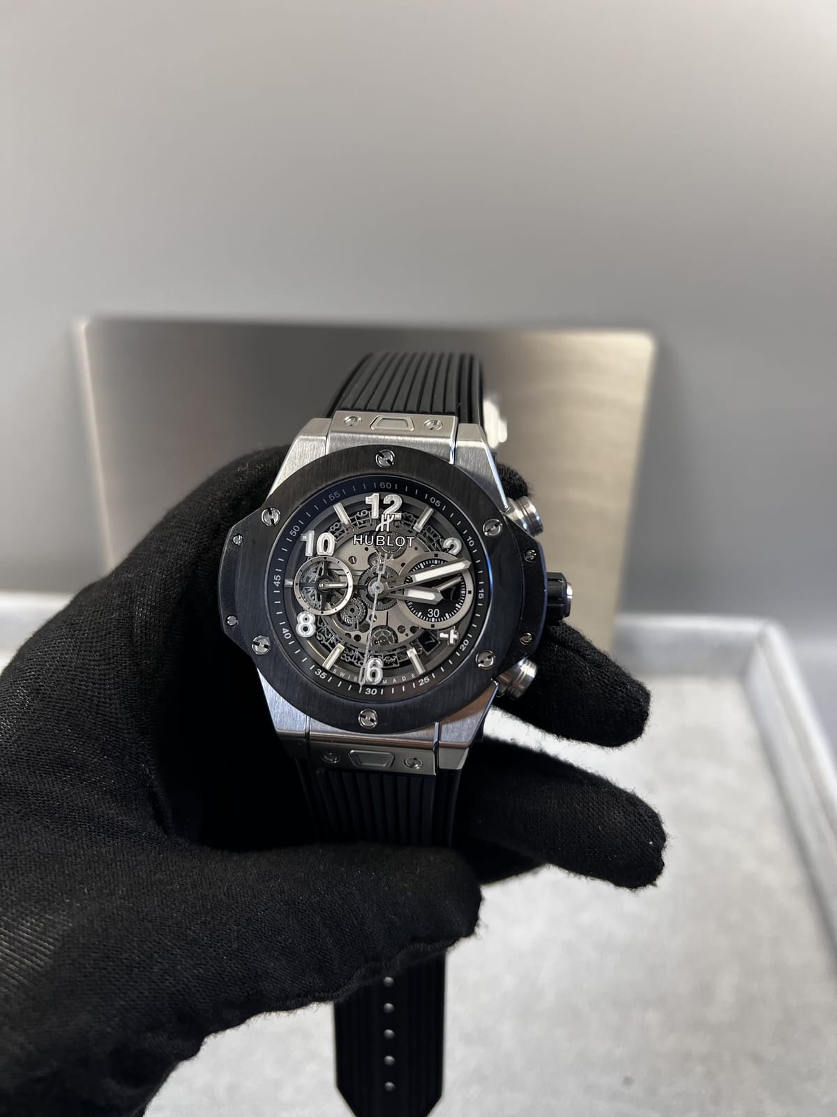 위블로 빅뱅 유니코 블랙 베젤 44mm 7