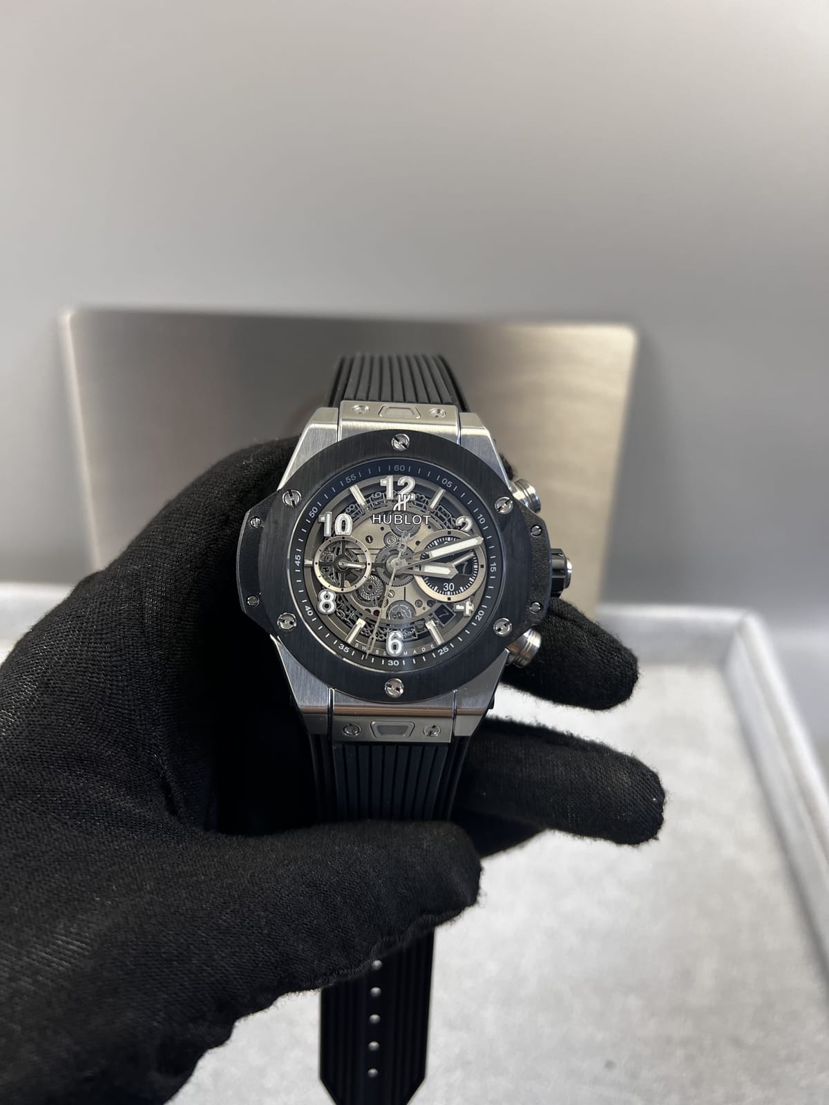 위블로 빅뱅 유니코 블랙 베젤 44mm 11