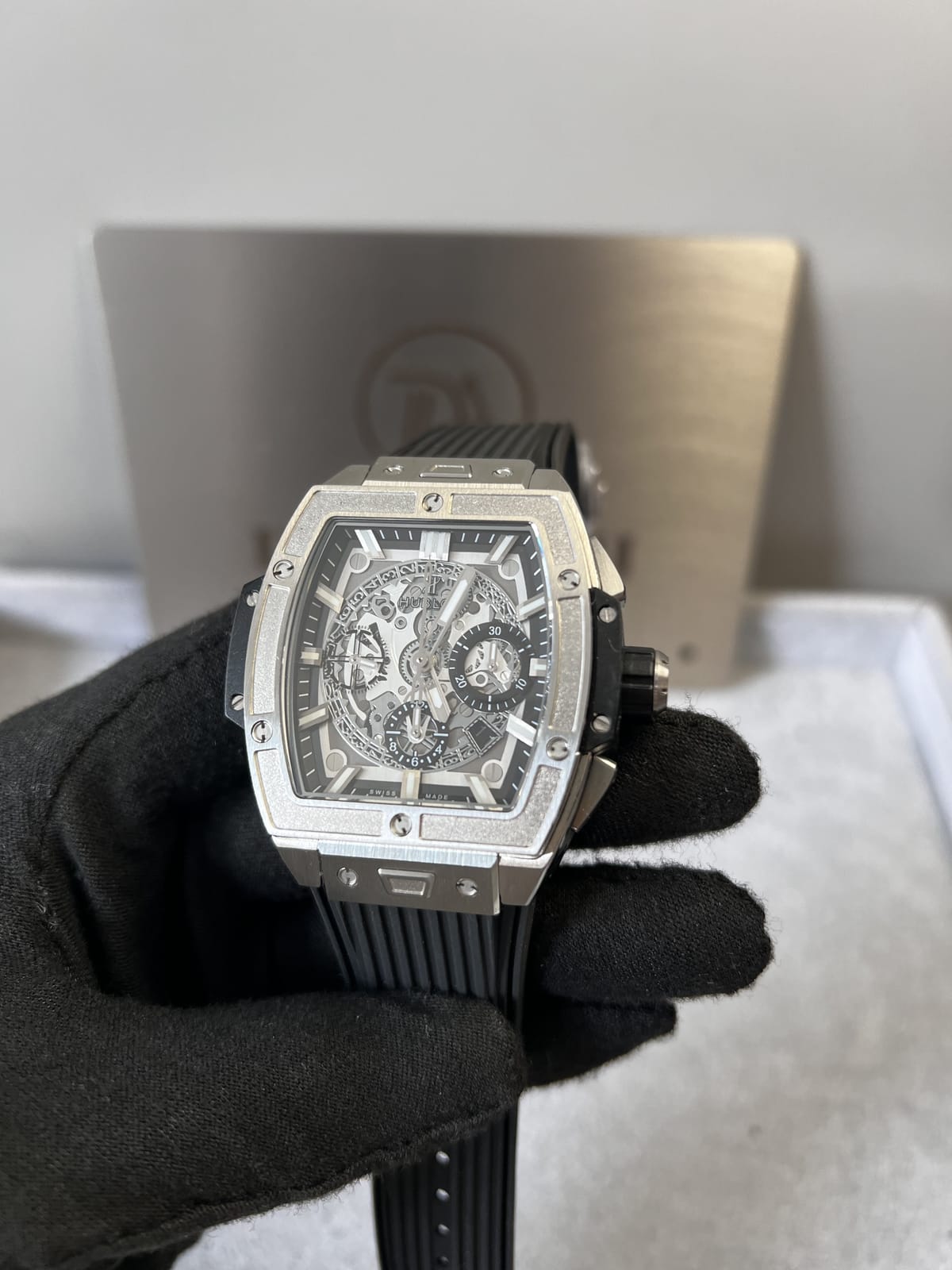 위블로 스피릿 오브 빅뱅 실버 42mm 7