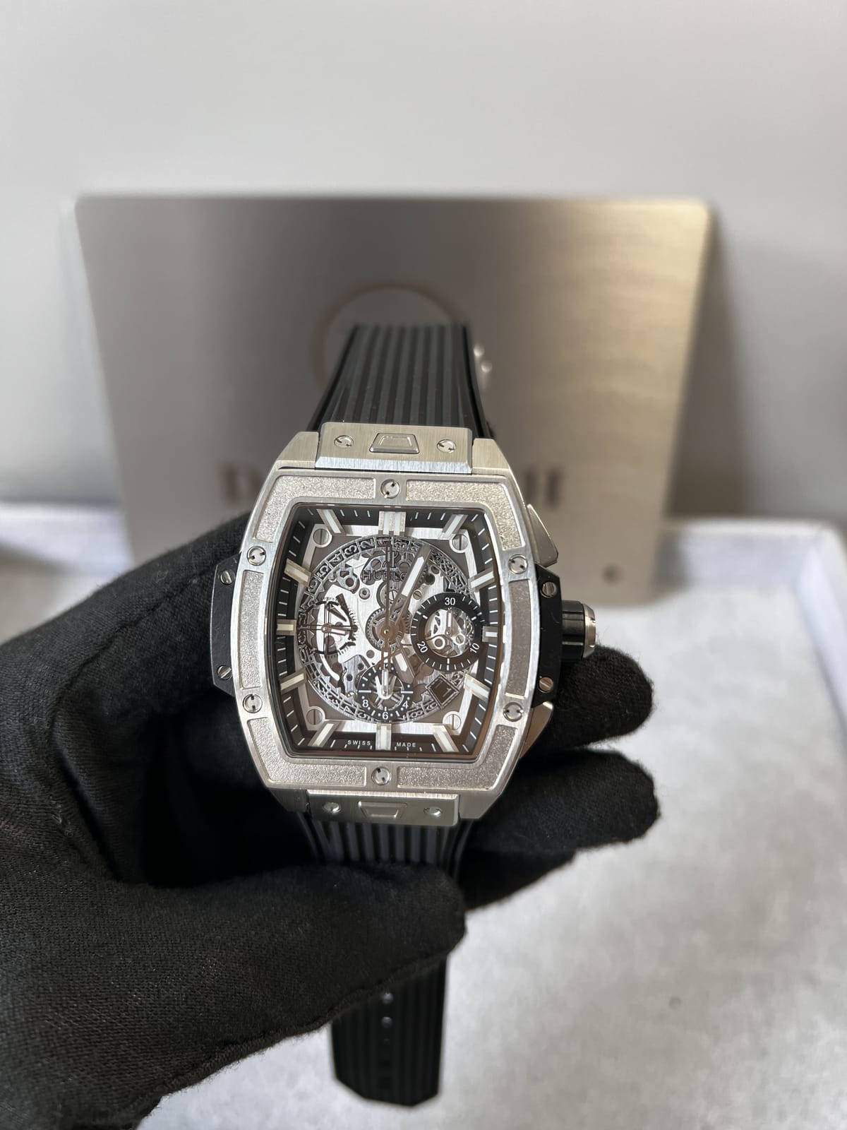 위블로 스피릿 오브 빅뱅 실버 42mm 9