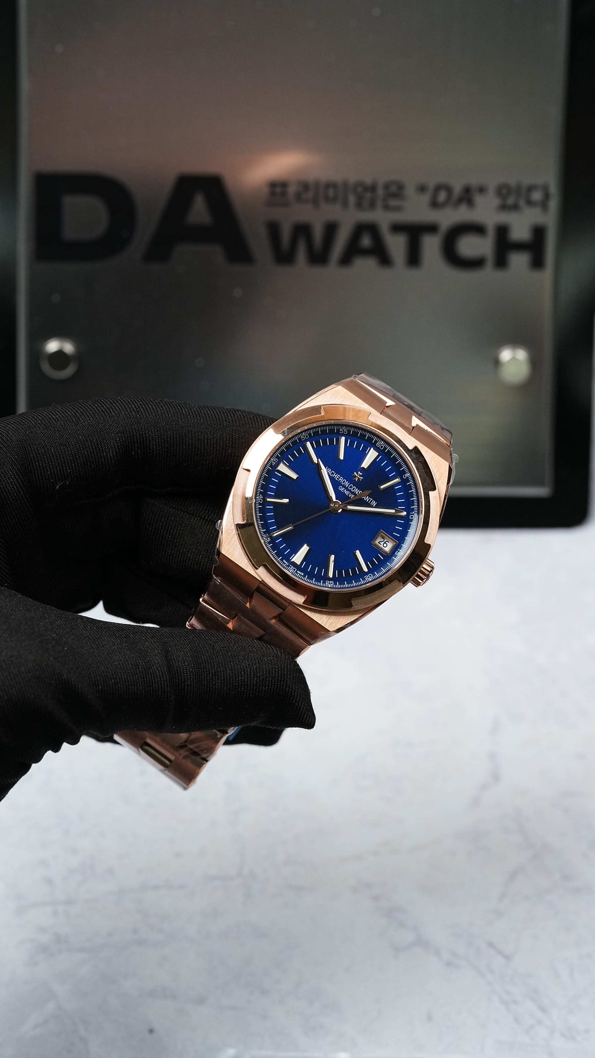 바쉐론콘스탄틴 오버시즈 4500v 금통 청판 41mm 4