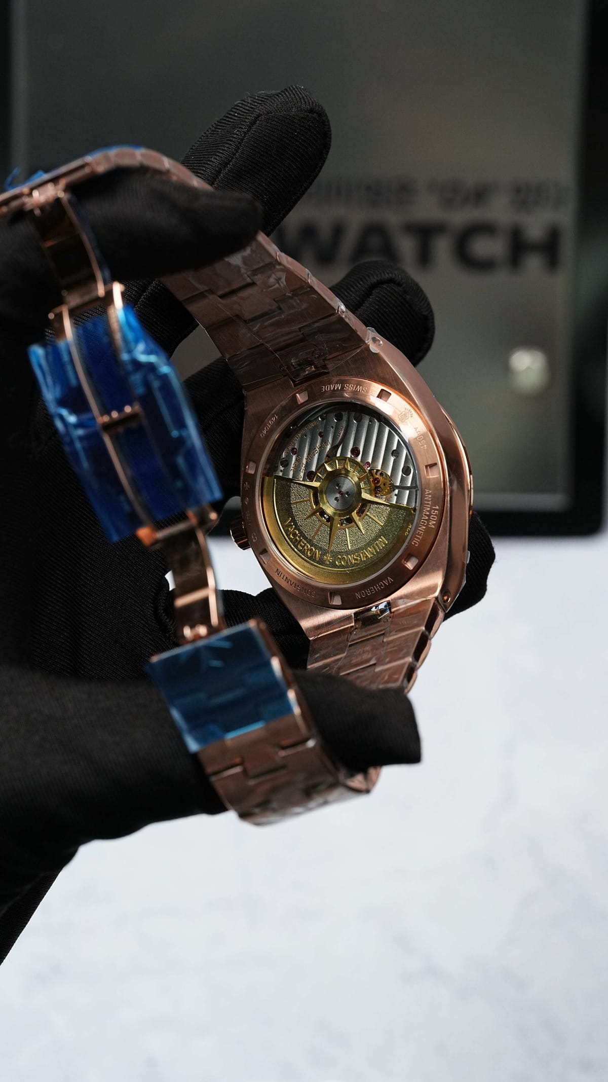 바쉐론콘스탄틴 오버시즈 4500v 금통 청판 41mm 12