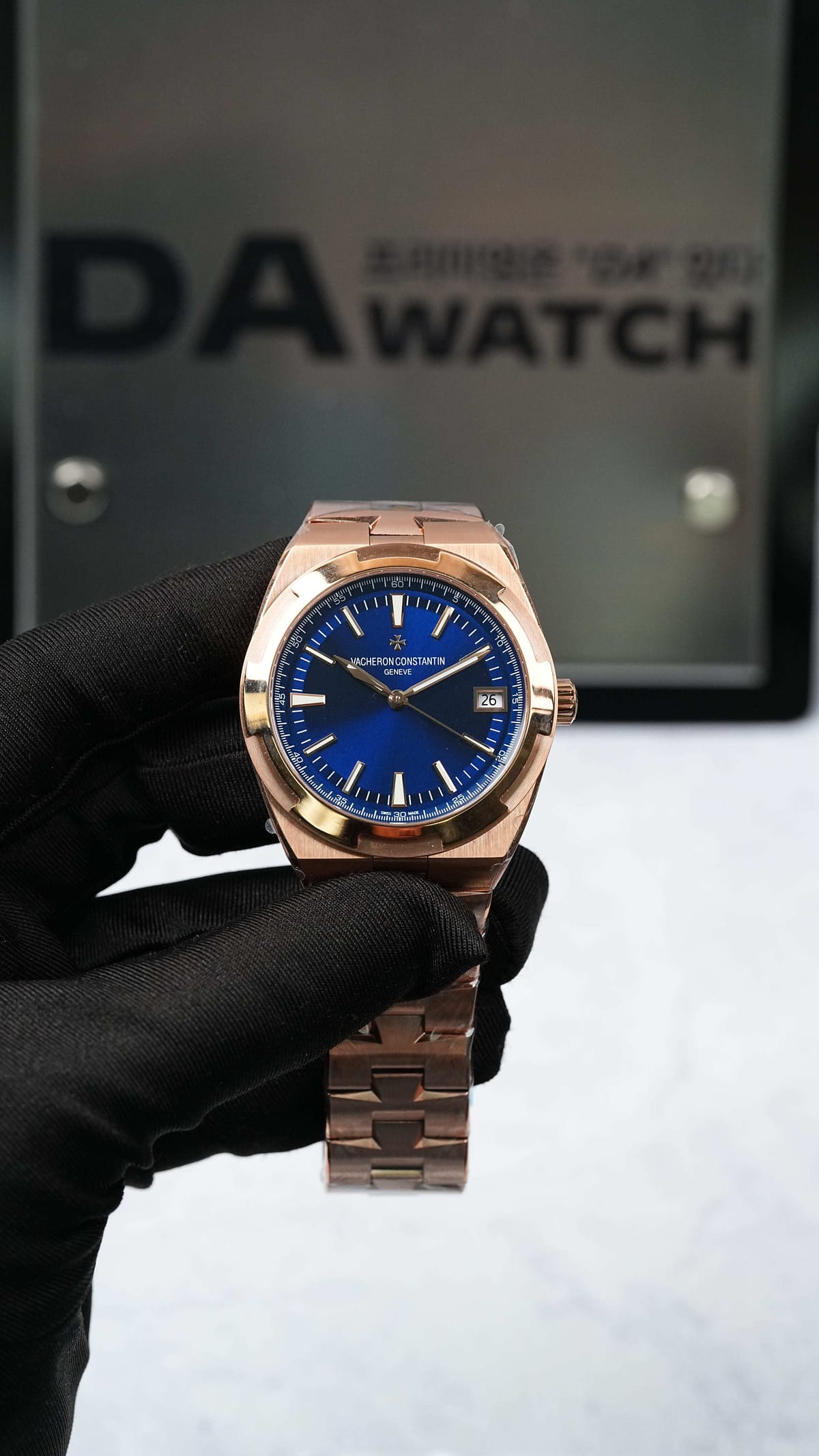바쉐론콘스탄틴 오버시즈 4500v 금통 청판 41mm 14