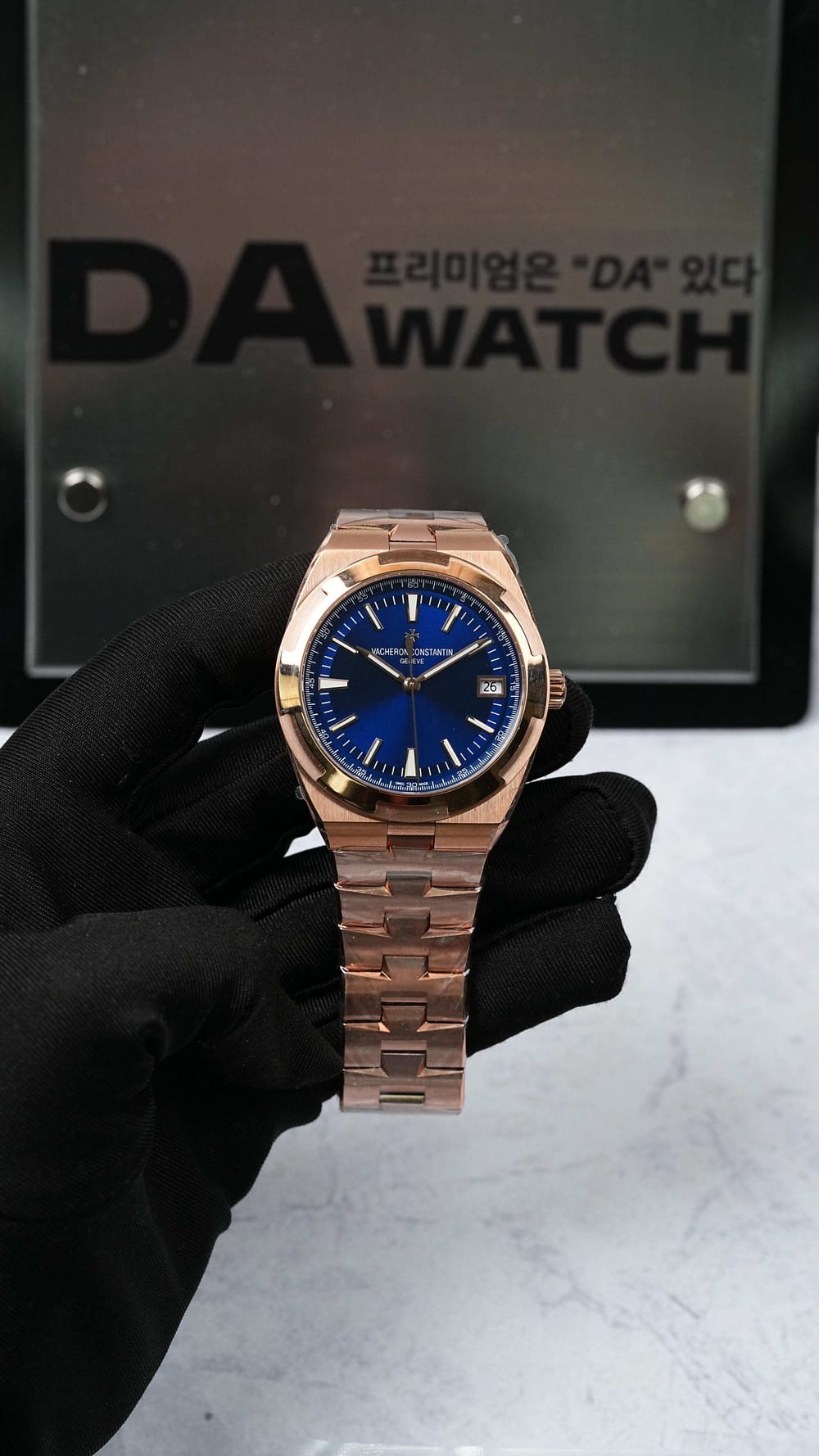 바쉐론콘스탄틴 오버시즈 4500v 금통 청판 41mm