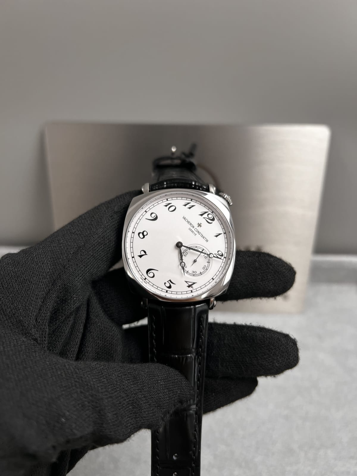 바쉐론콘스탄틴 히스토릭 아메리칸 스틸 블랙악어가죽 40mm 4