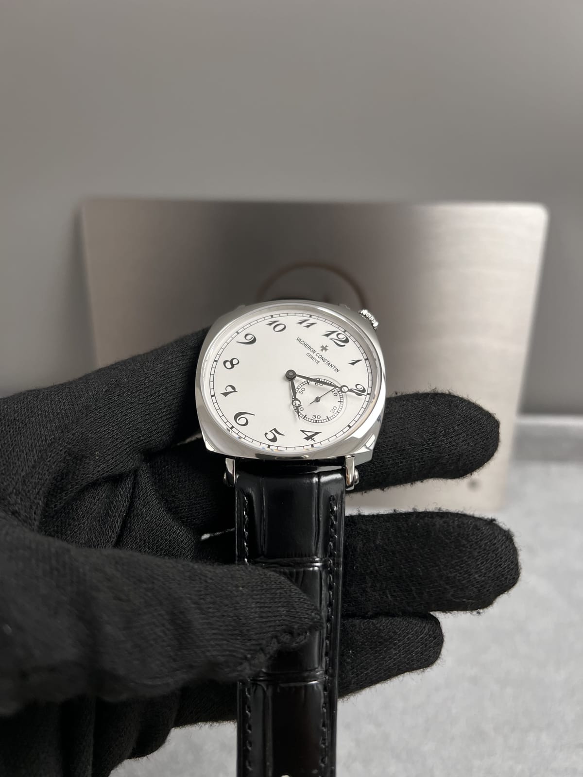 바쉐론콘스탄틴 히스토릭 아메리칸 스틸 블랙악어가죽 40mm 5