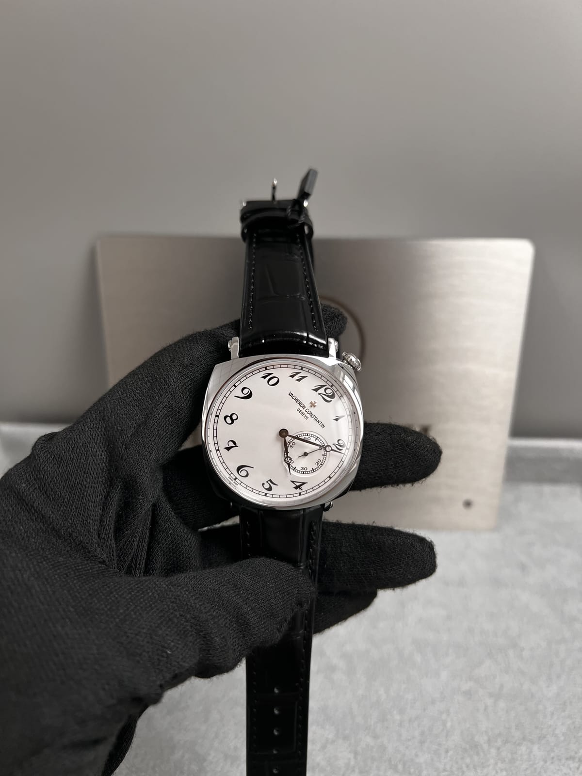 바쉐론콘스탄틴 히스토릭 아메리칸 스틸 블랙악어가죽 40mm 6