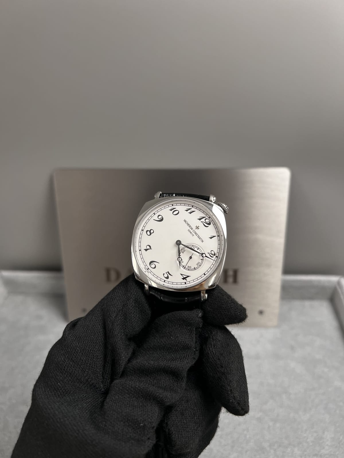 바쉐론콘스탄틴 히스토릭 아메리칸 스틸 블랙악어가죽 40mm 9