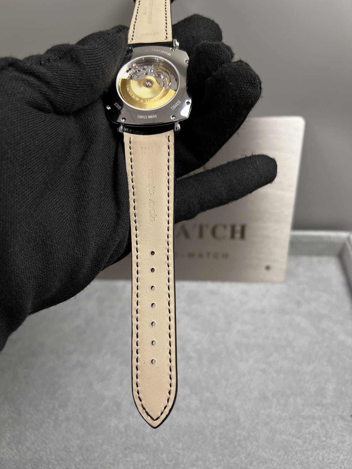 바쉐론콘스탄틴 히스토릭 아메리칸 스틸 블랙악어가죽 40mm 17