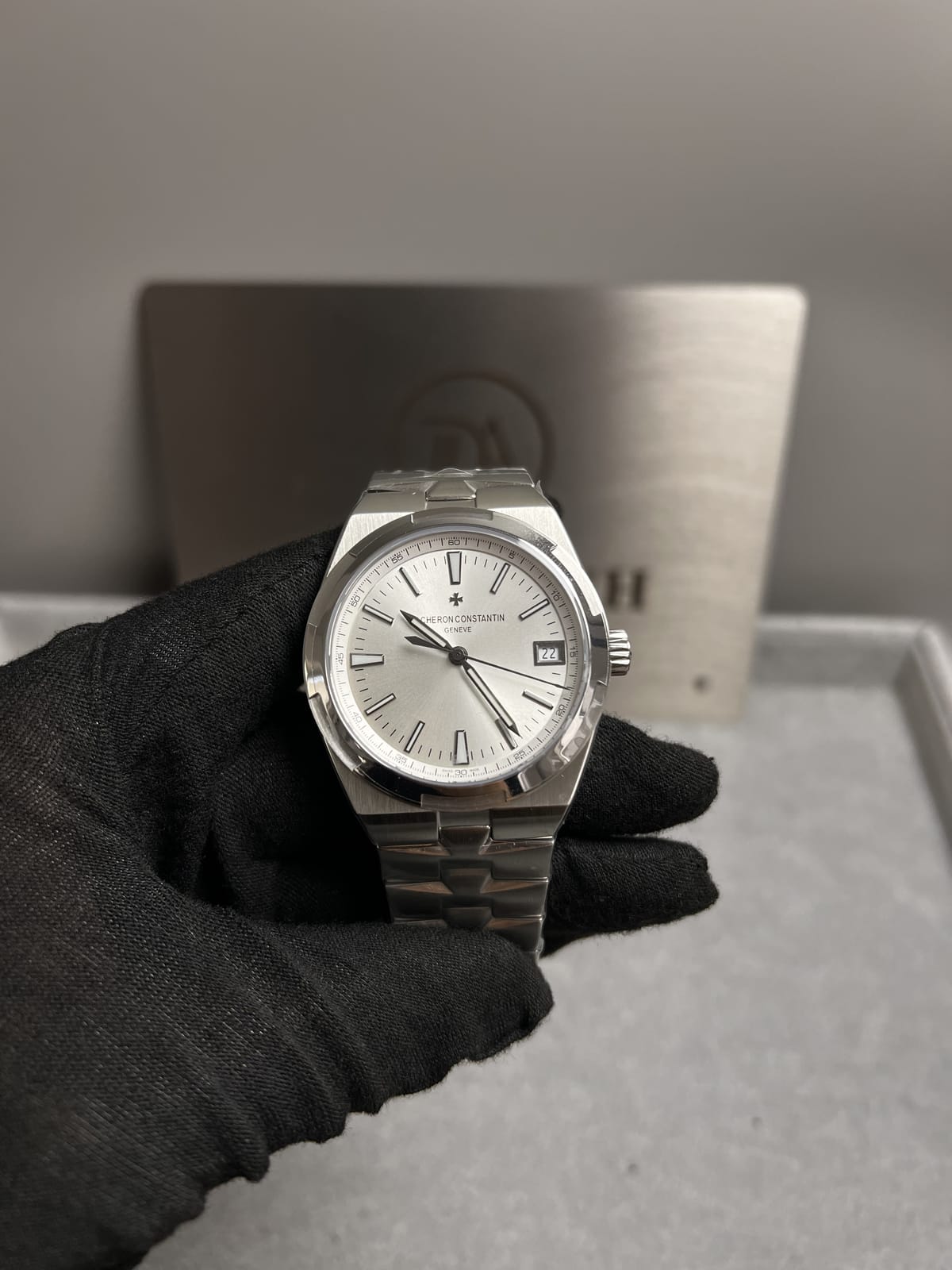 바쉐론콘스탄틴 오버시즈 실버다이얼 41mm 4