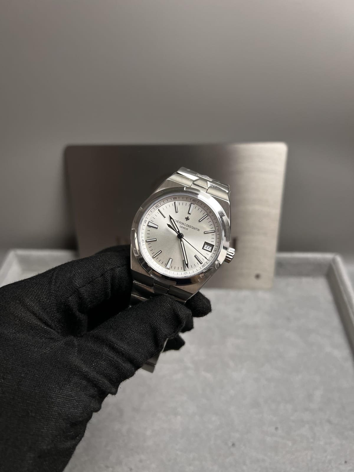 바쉐론콘스탄틴 오버시즈 실버다이얼 41mm 11