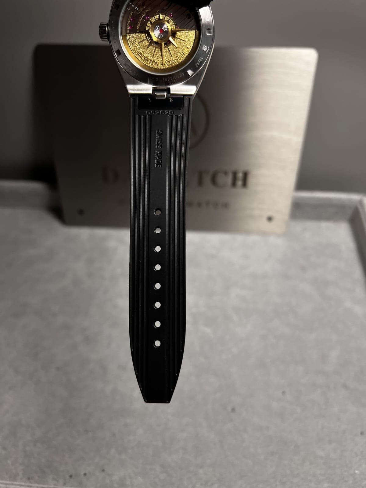 바쉐론콘스탄틴 오버시즈 실버다이얼 러버밴드 41mm 21