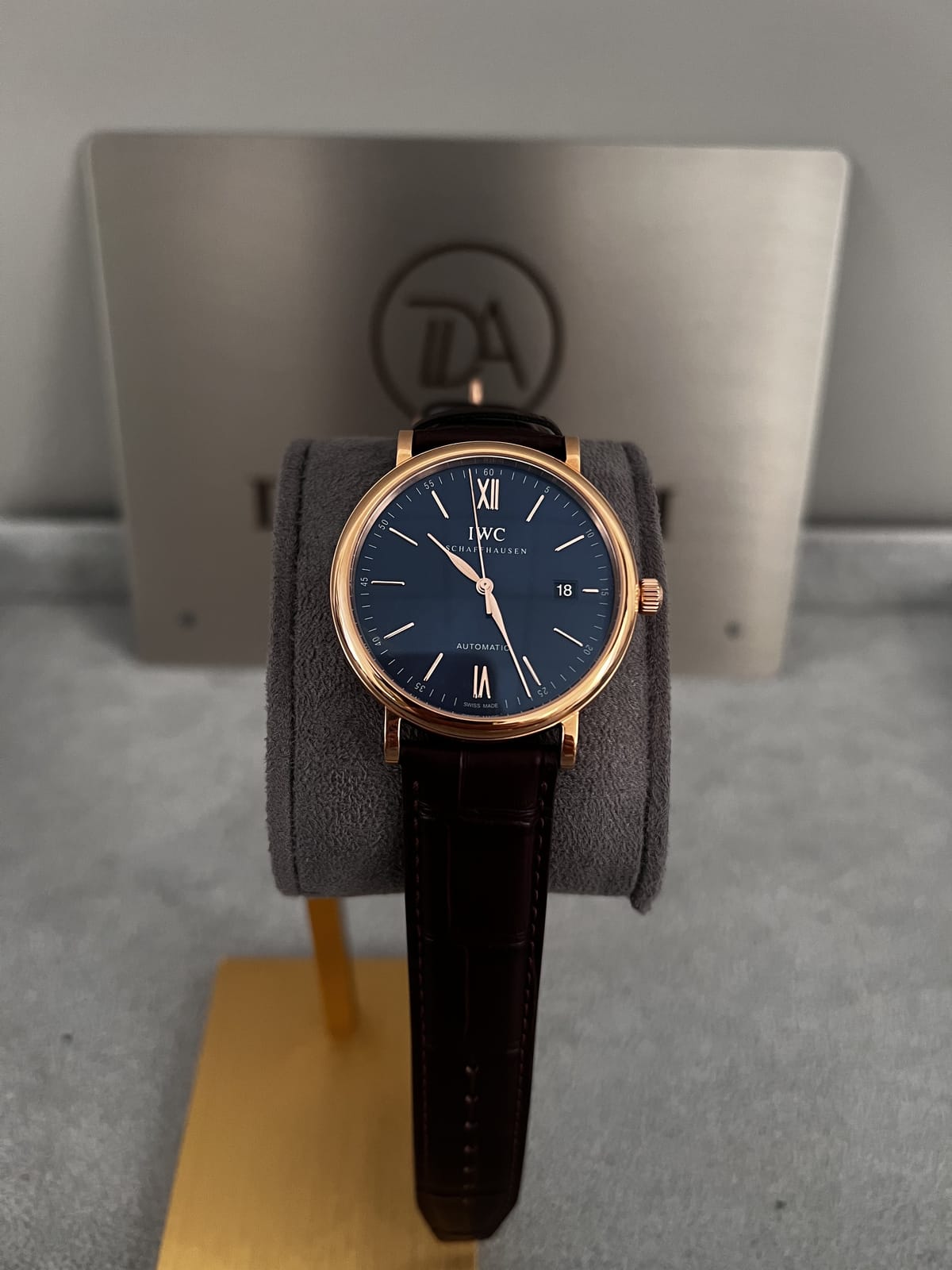 IWC  포르토피노 금통 와인스트랩 40mm 3