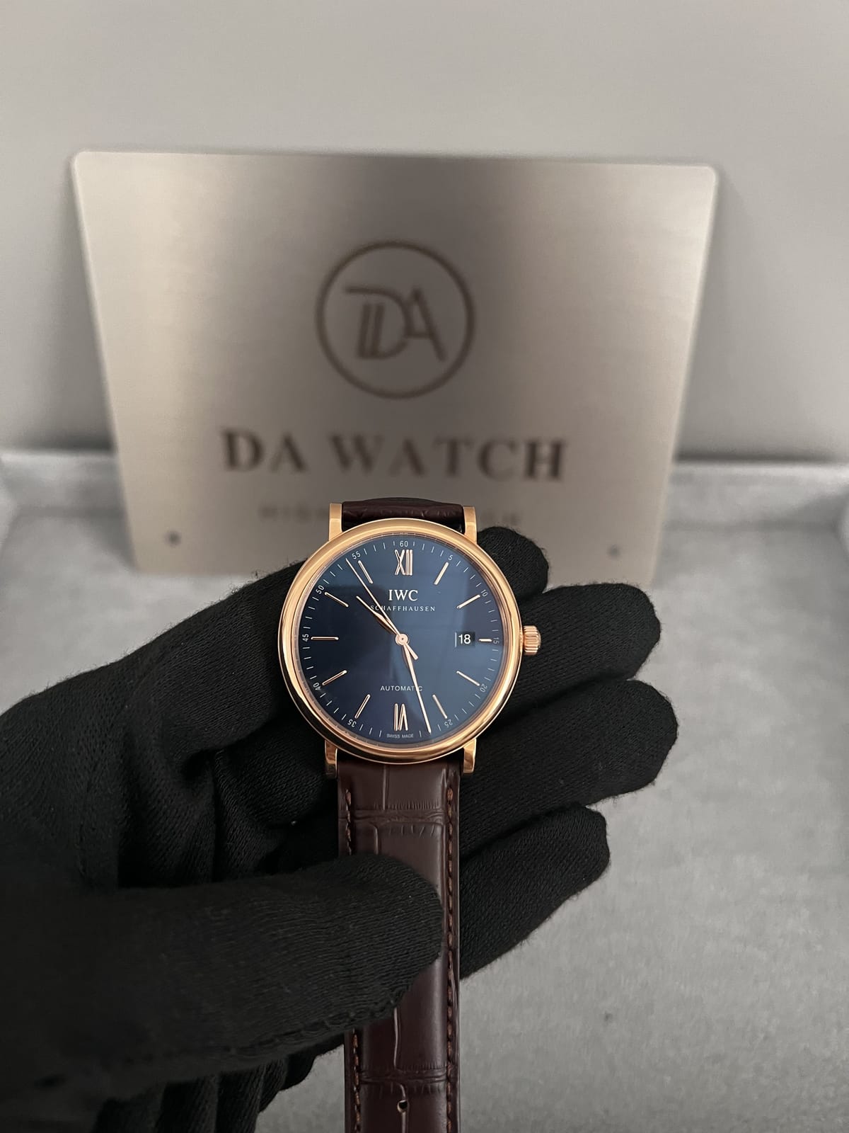 IWC  포르토피노 금통 와인스트랩 40mm 6