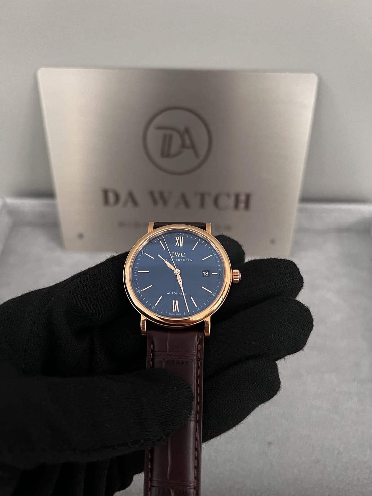 IWC  포르토피노 금통 와인스트랩 40mm 7