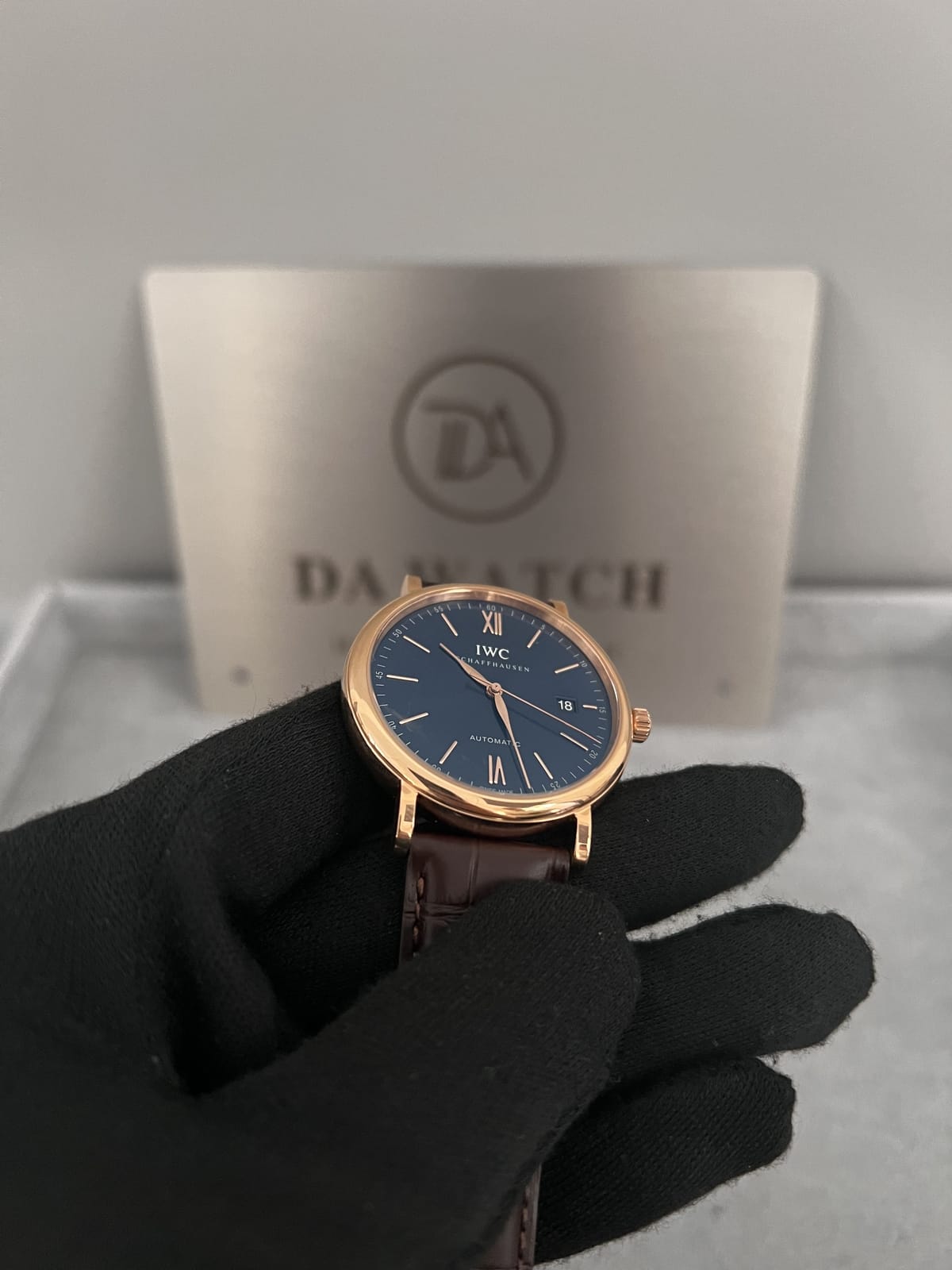 IWC  포르토피노 금통 와인스트랩 40mm 11