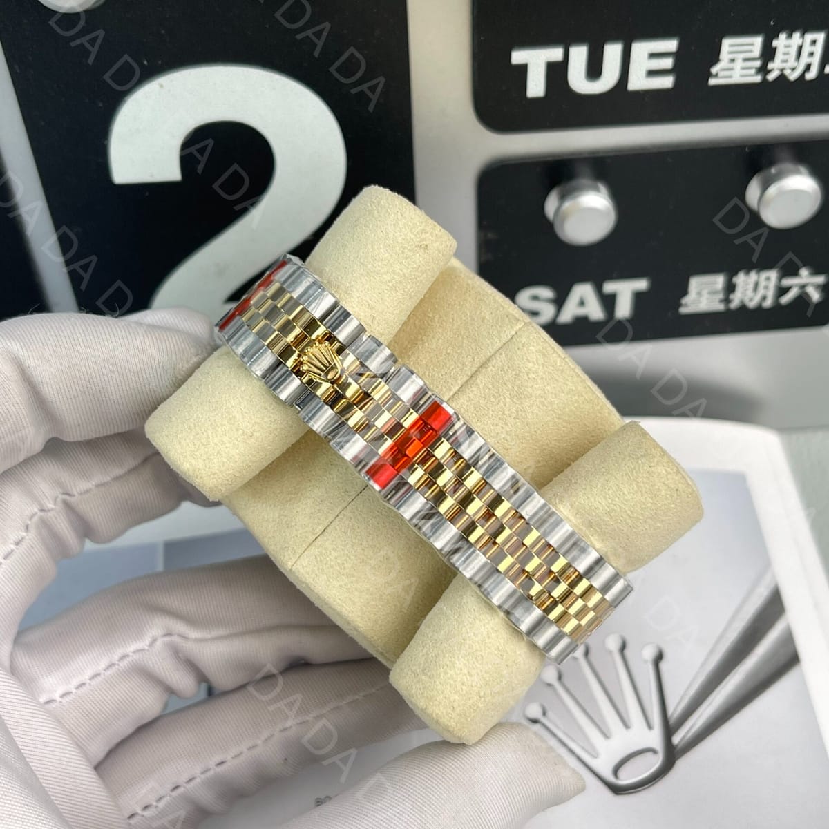 롤렉스 데이저스트 콤비 샴페인골드 10P 다이아베젤 31mm 9