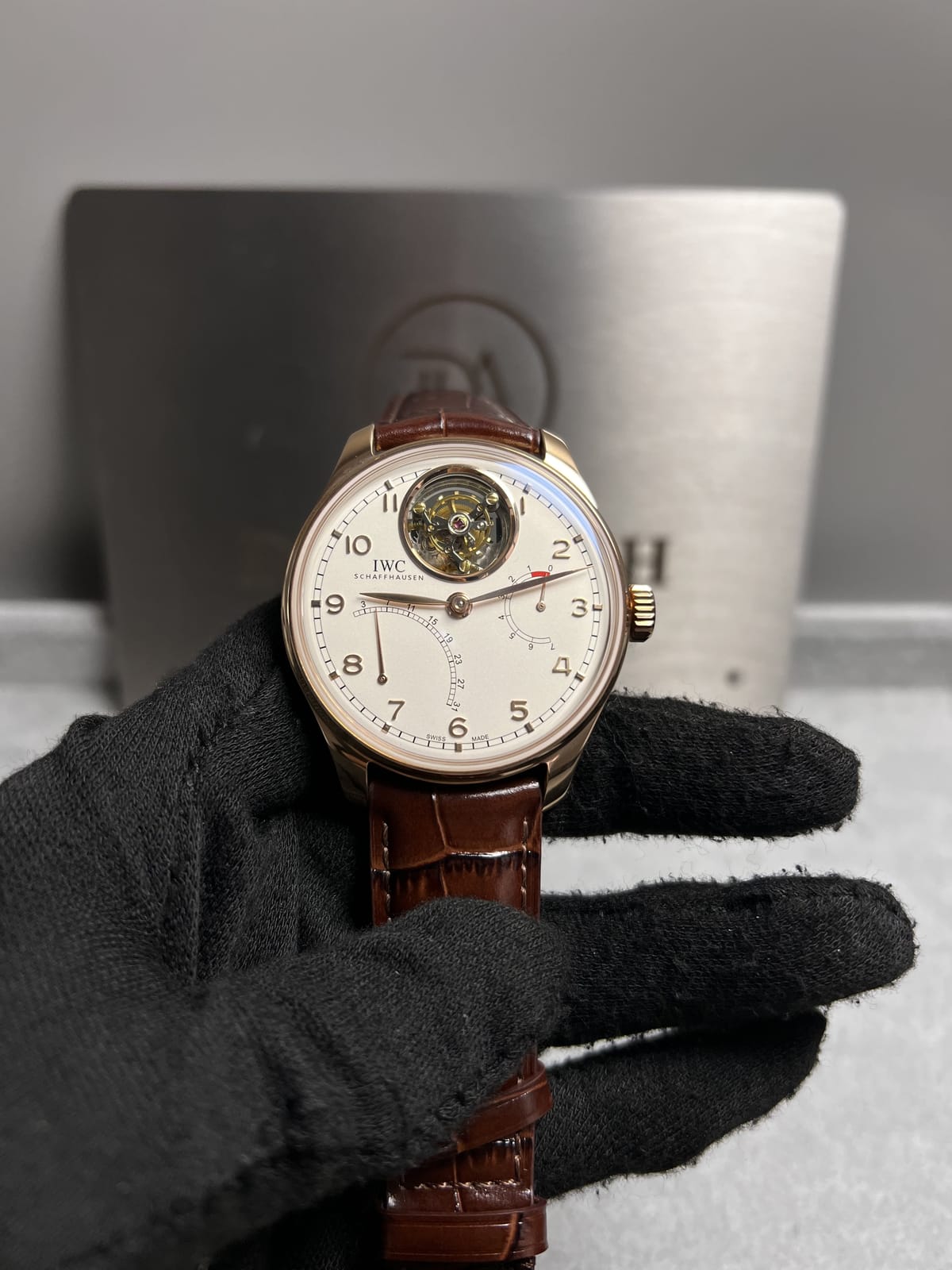 IWC 포르투기즈 투르비옹 금통 44mm 4