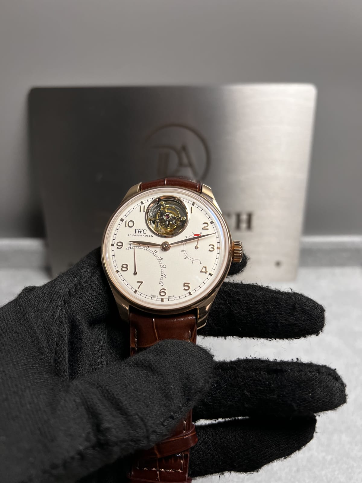 IWC 포르투기즈 투르비옹 금통 44mm 7