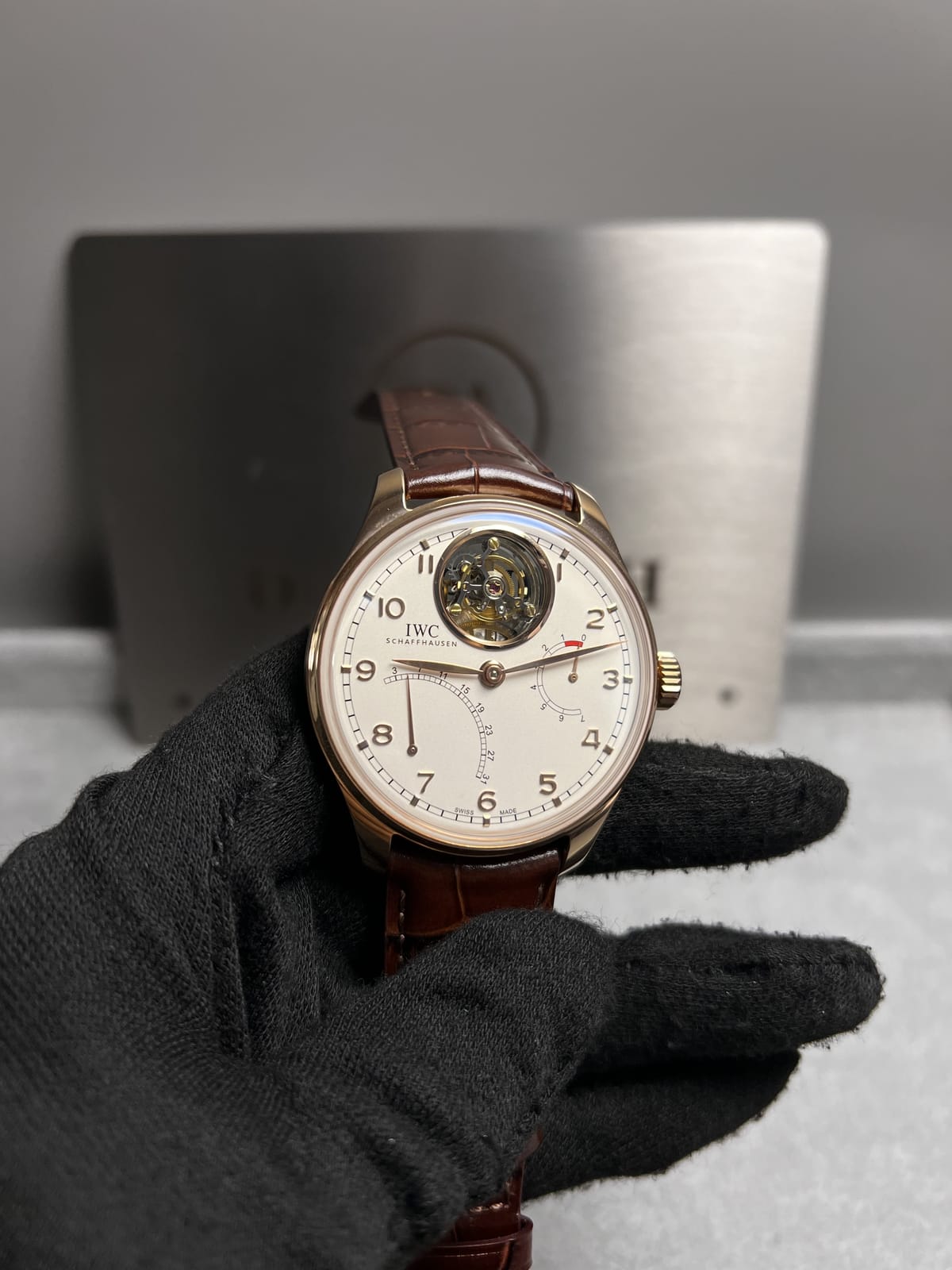 IWC 포르투기즈 투르비옹 금통 44mm 8
